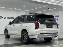 2023 Hyundai Palisade 3.5L AT 4WD Calligraphy 6-seat, белый — фото 7