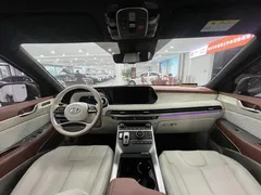 2023 Hyundai Palisade 3.5L AT 4WD Calligraphy 6-seat, белый — фото 13