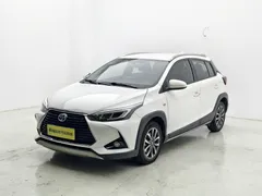 2022 Toyota Yaris L Zhixuan X 1.5L CVT Luxury Plus, белый — фото 1
