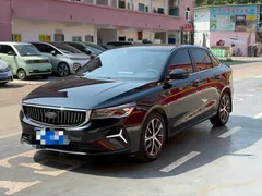 2023 Geely Emgrand 4th Gen 1.5L CVT Premium Champion, синий — фото 1