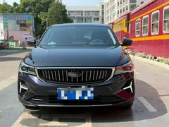2023 Geely Emgrand 4th Gen 1.5L CVT Premium Champion, синий — фото 2