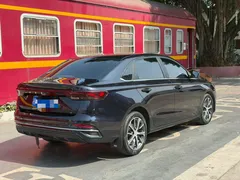 2023 Geely Emgrand 4th Gen 1.5L CVT Premium Champion, синий — фото 3