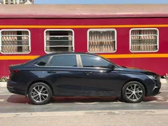 2023 Geely Emgrand 4th Gen 1.5L CVT Premium Champion, синий — фото 8