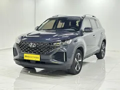 2021 Hyundai ix35 2.0L AT 2WD Leading GLS, синий — фото 1