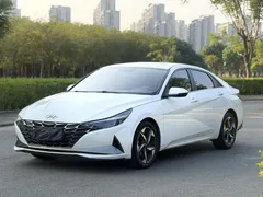 2022 Hyundai Elantra 1.5L CVT GLX Elite, белый — фото 1