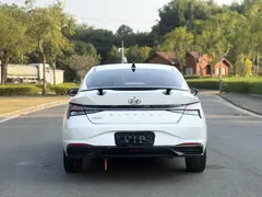 2022 Hyundai Elantra 1.5L CVT GLX Elite, белый — фото 6