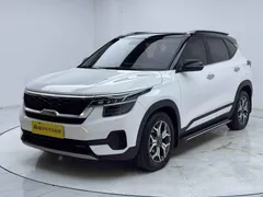 2021 Kia Seltos 1.5L CVT Trend, белый — фото 1