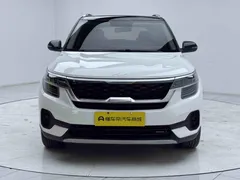 2021 Kia Seltos 1.5L CVT Trend, белый — фото 2
