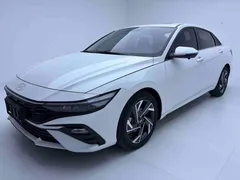 2023 Hyundai Elantra 1.5L CVT GLX Elite, белый — фото 1