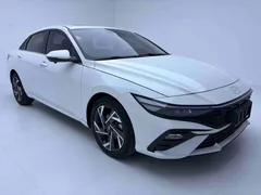 2023 Hyundai Elantra 1.5L CVT GLX Elite, белый — фото 3