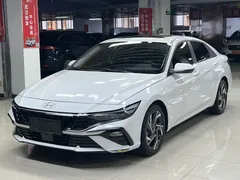 2023 Hyundai Elantra 1.5L CVT GLX Elite, белый — фото 1
