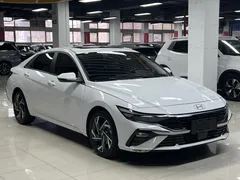 2023 Hyundai Elantra 1.5L CVT GLX Elite, белый — фото 3