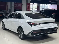 2023 Hyundai Elantra 1.5L CVT GLX Elite, белый — фото 4