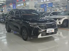 2023 Kia Seltos 1.5L IVT Luxury, чёрный — фото 3