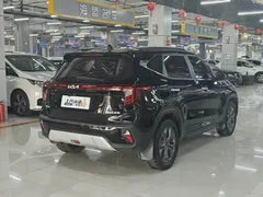 2023 Kia Seltos 1.5L IVT Luxury, чёрный — фото 10