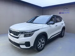 2021 Kia Seltos 1.5L CVT Trend, белый — фото 1