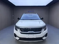 2021 Kia Seltos 1.5L CVT Trend, белый — фото 3