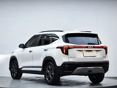 2023 Kia Seltos 1.5L IVT Luxury, белый — фото 6