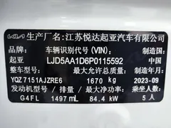 2023 Kia Seltos 1.5L IVT Luxury, белый — фото 8