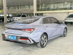 2023 Hyundai Elantra 1.5L CVT GLX Elite, синий — фото 7