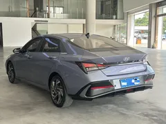 2023 Hyundai Elantra 1.5L CVT GLX Elite, синий — фото 9