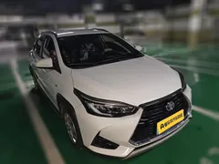 2022 Toyota Yaris L Zhixuan X 1.5L CVT Leading Plus, белый — фото 3