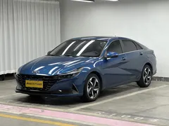 2022 Hyundai Elantra 1.5L CVT GLX Elite, синий — фото 1