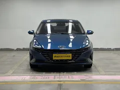 2022 Hyundai Elantra 1.5L CVT GLX Elite, синий — фото 2