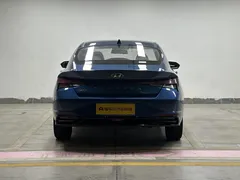 2022 Hyundai Elantra 1.5L CVT GLX Elite, синий — фото 6