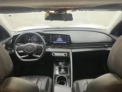 2022 Hyundai Elantra 1.5L CVT GLX Elite, синий — фото 9