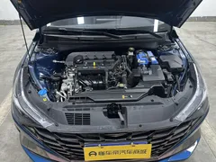 2022 Hyundai Elantra 1.5L CVT GLX Elite, синий — фото 17