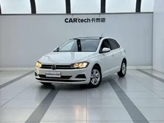 2021 Volkswagen Polo Plus 1.5L AT Panoramic, белый — фото 1