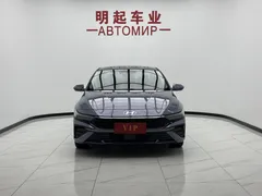 2023 Hyundai Elantra 1.5L CVT LUX Premium, синий — фото 2