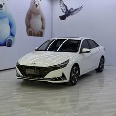 2022 Hyundai Elantra 1.5L CVT LUX Premium, белый — фото 1