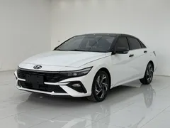 2023 Hyundai Elantra 1.5L CVT GLX Elite, белый — фото 1