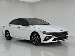 2023 Hyundai Elantra 1.5L CVT GLX Elite, белый — фото 3