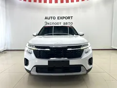 2023 Kia Seltos 1.5L IVT Luxury, белый — фото 2
