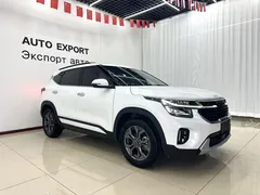 2023 Kia Seltos 1.5L IVT Luxury, белый — фото 3