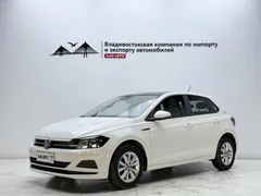 2021 Volkswagen Polo Plus 1.5L AT Colorful Tech, белый — фото 1
