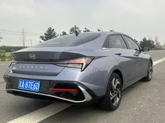 2023 Hyundai Elantra 1.5L CVT GLX Elite, синий — фото 5
