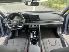 2023 Hyundai Elantra 1.5L CVT GLX Elite, синий — фото 8