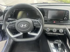 2023 Hyundai Elantra 1.5L CVT GLX Elite, синий — фото 11