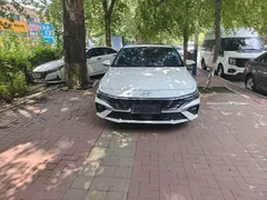 2023 Hyundai Elantra 1.5L CVT GLX Elite, белый — фото 2