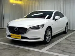 2021 Mazda Mazda6 2.5L Premium, белый — фото 1