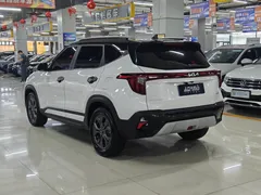 2023 Kia Seltos 1.5L IVT Luxury, белый — фото 7