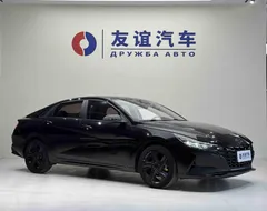 2022 Hyundai Elantra 1.5L CVT LUX Black Knight Limited Edition, чёрный — фото 3