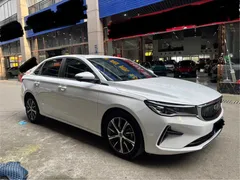 2022 Geely Emgrand 4th Gen 1.5L CVT Flagship, белый — фото 3