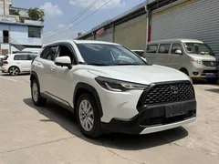 2023 Toyota Corolla Cross 2.0L CVT Elite, белый — фото 3