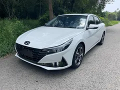 2023 Hyundai Elantra 1.5L CVT GLX Elite, белый — фото 1