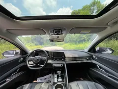 2023 Hyundai Elantra 1.5L CVT GLX Elite, белый — фото 6